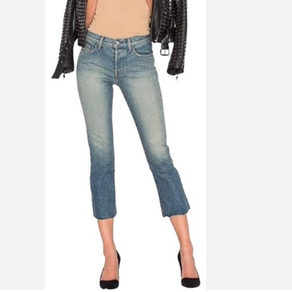 baldwin Denim - 👖 Baldwin Kansas City Cropped Kick Flare